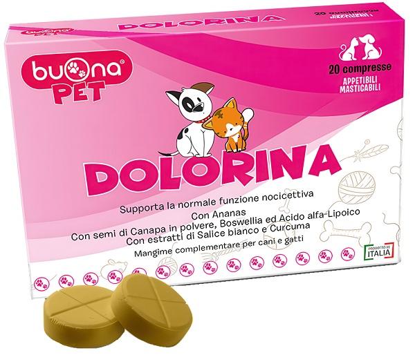 Dolorina Mangime Complementare Per Cani E Gatti 20 Compresse