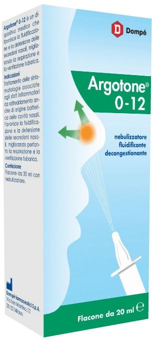 Argotone 0-12 Soluzione Spray Nasale Decongestionante 20 ml