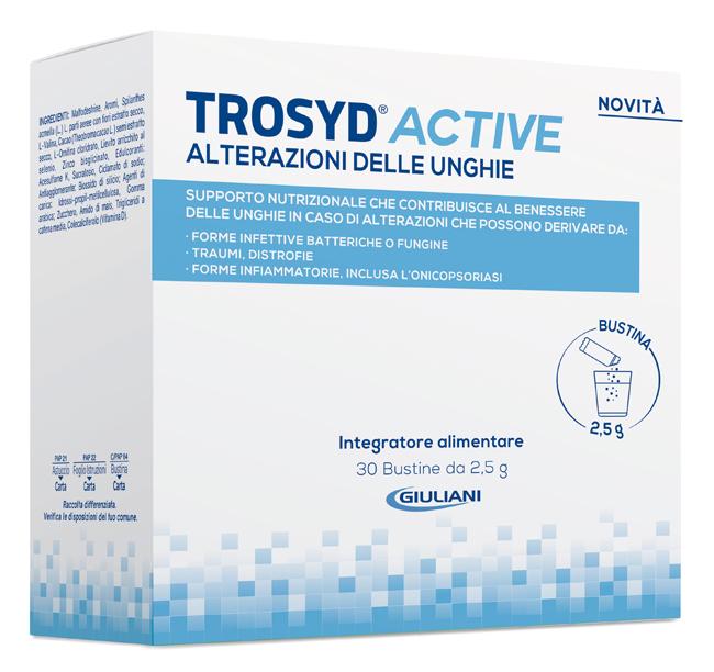 Trosyd Active Integratore per il Benessere delle Unghie 30 Bustine