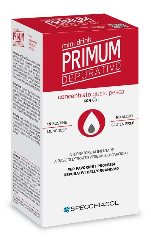 Specchiasol Primum Integratore Depurativo Pesca 15 bustine
