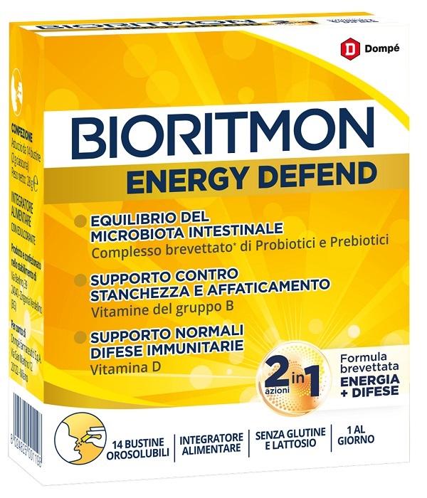 Bioritmon Energy Defend Integratore contro Stanchezza e Affaticamento 14 Bustine