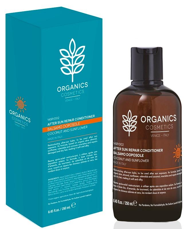 Organics Cosm After Sun Repair Trattamento Doposole 250 ml