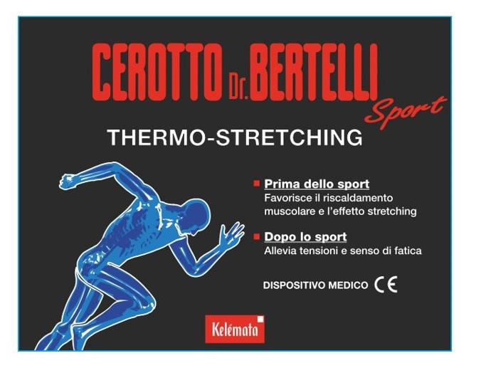 Bertelli Cerotto Sport Adesivo 1 Pezzo