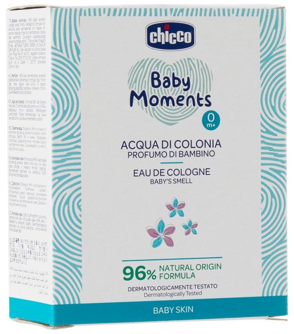 Chicco Baby Moments Acqua Di Colonia Delicata Profumo Di Bambino 100 ml