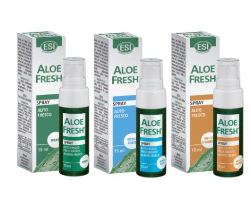 Esi Aloe Fresh Alito Fresco Spray Contro l'Alitosi 15 ml