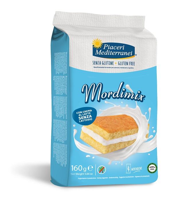 Piaceri Mediterranei Mordimix Pan di Spagna Senga Glutine 4x40g