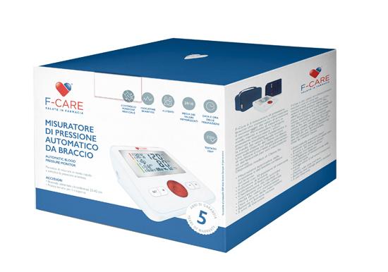 F-Care Misuratore Di Pressione Da Braccio Con Tecnologia HSD
