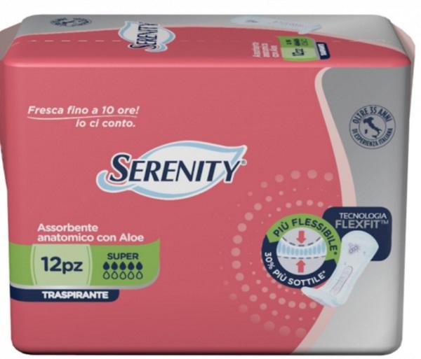 Serenity Light Lady Assorbenti Super 12 Pezzi