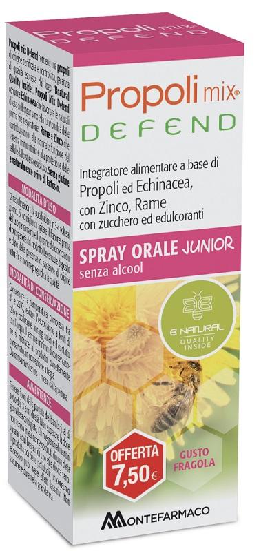Propoli Mix Defend Spray Orale Junior Integratore 30 ml