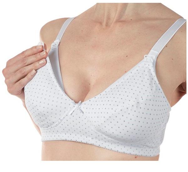 Chicco Mammy Reggiseno Microfibra per Allattamento White Taglia 5c
