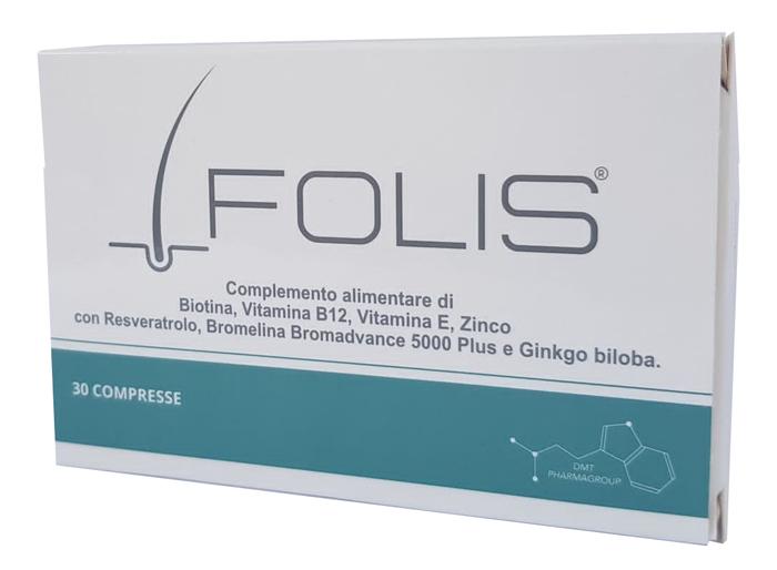 Folis Integratore per Capelli 30 Compresse