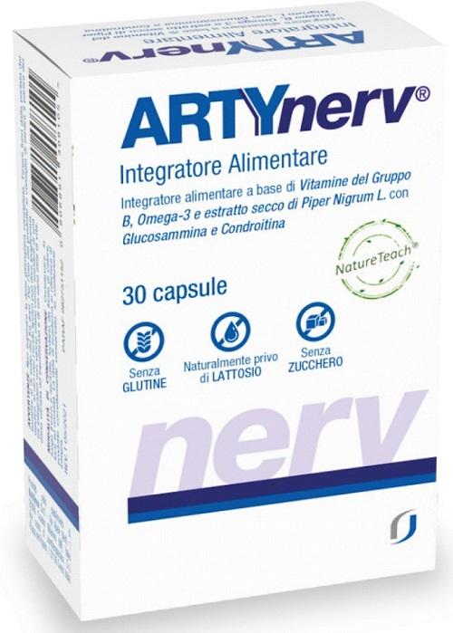 Arty Nerv Integratore Per Il Benessere Del Sistema Nervoso 30 Capsule Gel