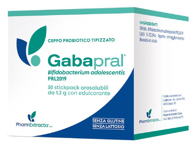 Gabapral Integratore per la Flora Batterica Intestinale 30 Stickpack