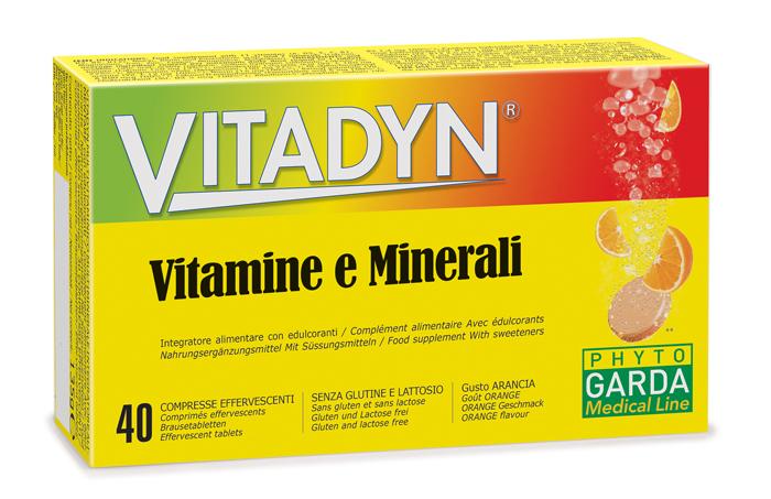 Named Vitadyn Multiminerale Integratore Multivitaminico 40 Compresse Efferv