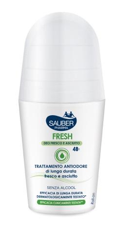 Sauber Fresh Deodorante Anti-Odore 48h Roll-On 50 ml