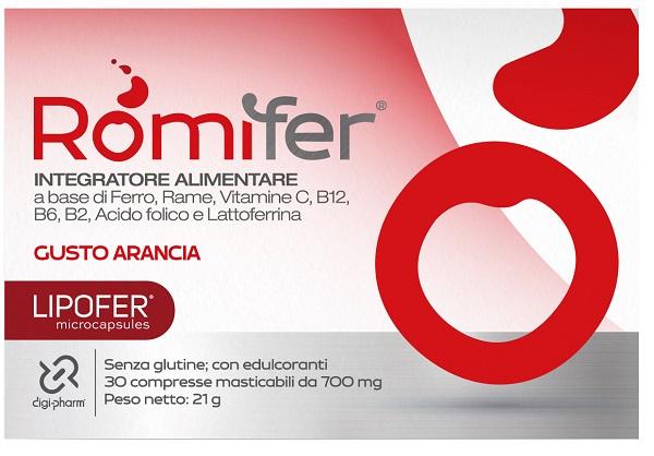 Romifer Integratore 30 Compresse Masticabili