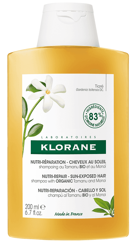 Klorane Shampoo Nutritivo al Tamanu e Monoi Protettivo Ristrutturante 200 ml