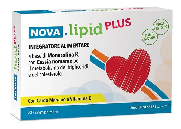 Nova Lipid Plus Integratore Per Il Colesterolo 30 Compresse