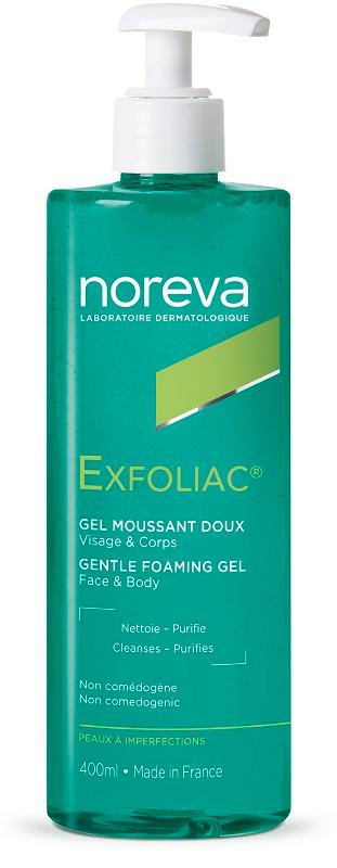 Noreva Exfoliac Gel Detergente Doccia Delicato 400 ml