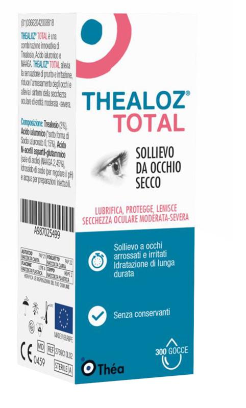 Thealoz Total Gocce Oculari Lenitive Idratanti 10 ml