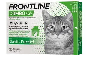 Frontline Combo Antiparassitario per Gatti a Pelo Lungo 6 Pipette