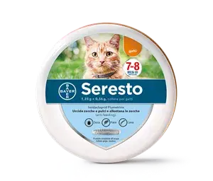 SereSto Gatti da 1,25 g + 0,56 g per la Protezione dai Parassiti