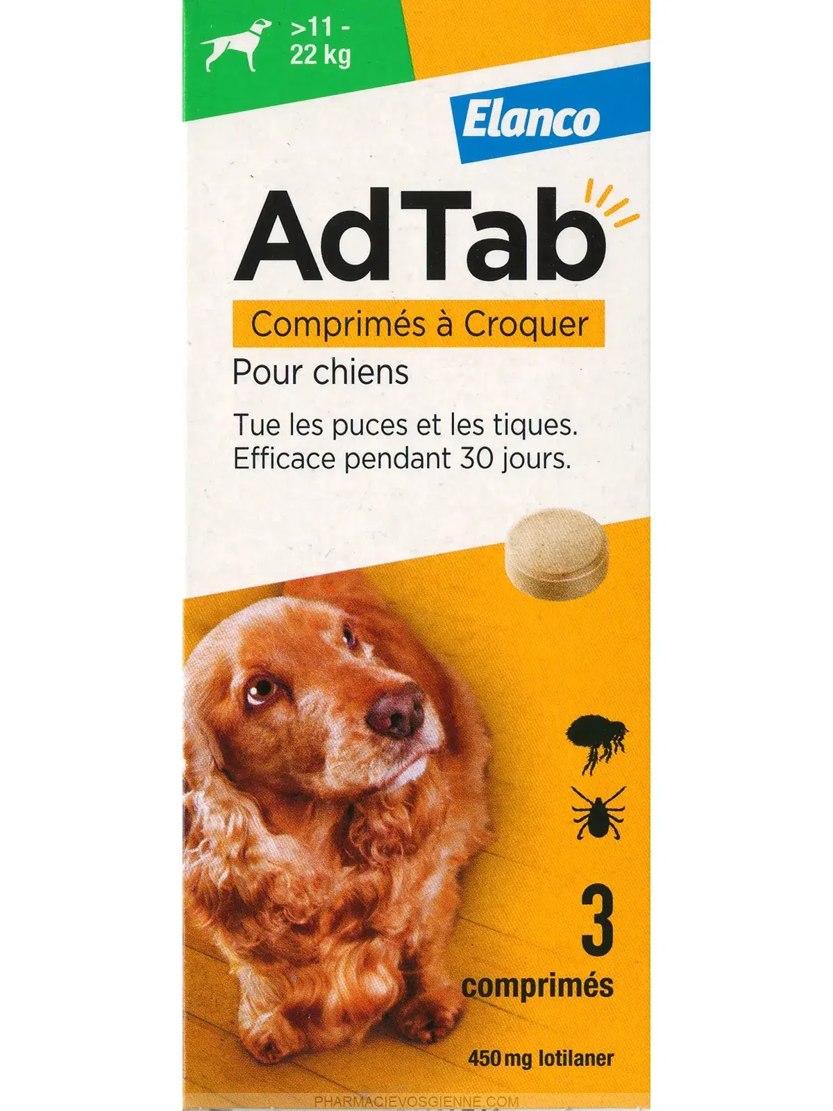 Adtab Compresse per Cani 450 mg 11-22 kg