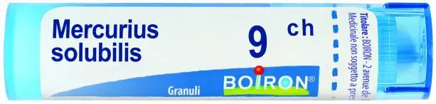 Mercurius Solubilis 9CH Granuli Omeopatici Boiron
