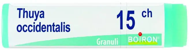 Boiron Thuya Occidentalis 15CH Globuli Omeopatici