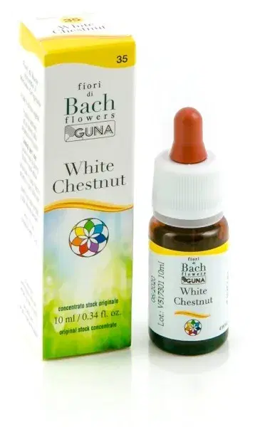 White Chestnut Guna Gocce Floriterapiche per Chiarezza Mentale 10ml