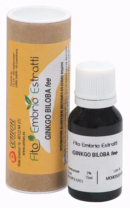 Ginkgo Biloba Fee Integratore Per La Circolazione 15ml