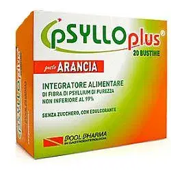 PoolPharma Linea Intestino Sano Psyllo Plus Integratore 20 Buste Arancia
