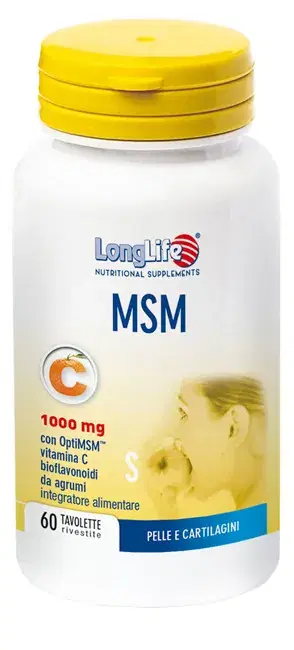 Longlife Longlife Msm 1000 Mg 60 tavolette