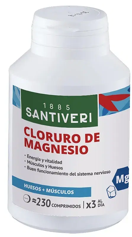 Santiveri Sa Magnesio Clorur 230cpr Stv