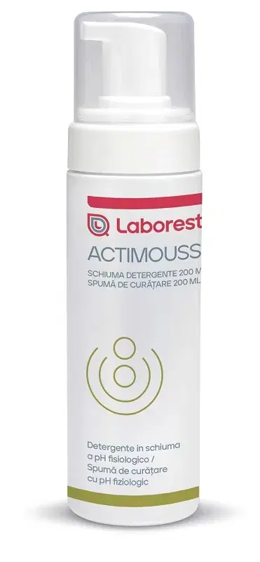 Actimousse Detergente Intimo Schiumogeno Lenitivo Emolliente Idratante 200 ml