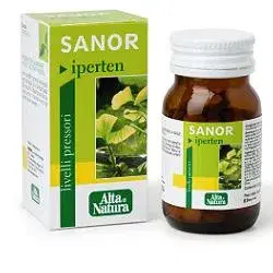 Sanor Iperten Integratore Naturale per Pressione Sanguigna 50 Capsule