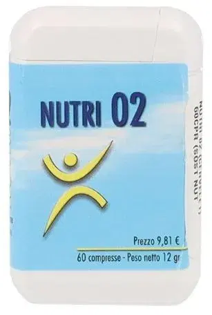 NUTRI 02 INTEGRATORE 60CPR