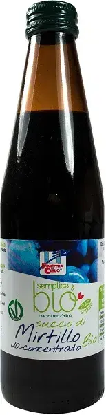 La Finestra Sul Cielo Succo Di Mirtillo da Concentrato Bio 330 ml