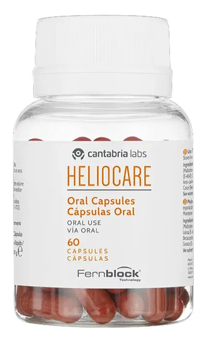 Heliocare Oral Integratore per Protezione dallo Stress Ossidativo 60 Capsule