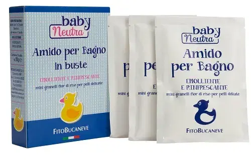 Fitobucaneve Amido Granuli Bagno Azione Lenitiva 3 Buste 150 g