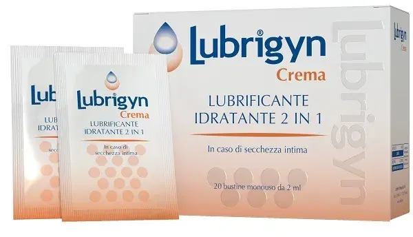 Lubrigyn Crema Vaginale Idratante e Lubrificante 20 Bustine da 2 ml