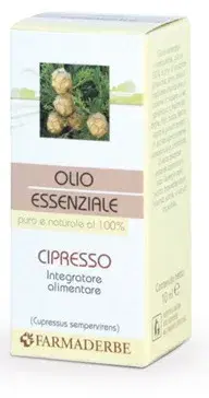 Farmaderbe Olio Essenziale Cipresso Flacone 10 ml