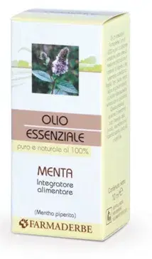 Farmaderbe Olio Essenziale di Menta Puro 10ml