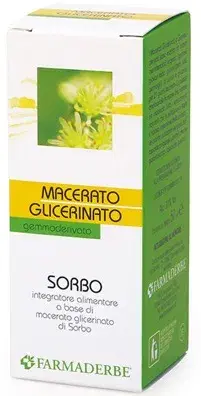 Farmaderbe Sorbo Macerato Glicerico 50 ml