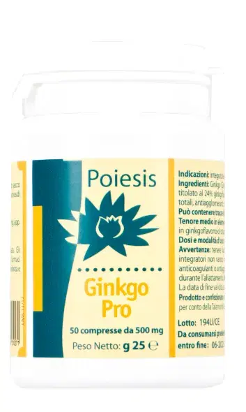 Ginkgo Pro Integratore per Circolazione 50 compresse
