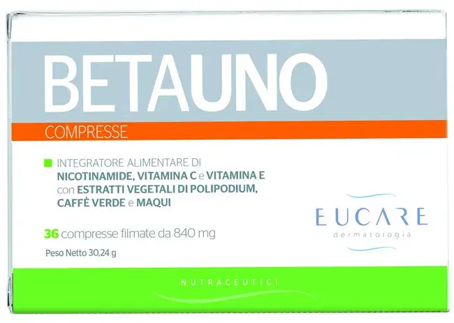 Betauno Integratore Benessere della Pelle 36 Compresse