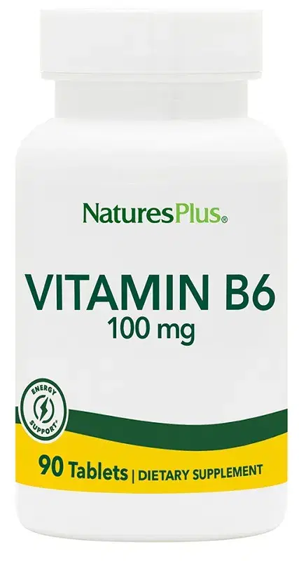 Nature's Plus Vitamina B6 Integratore di piridossina 90 Tavolette