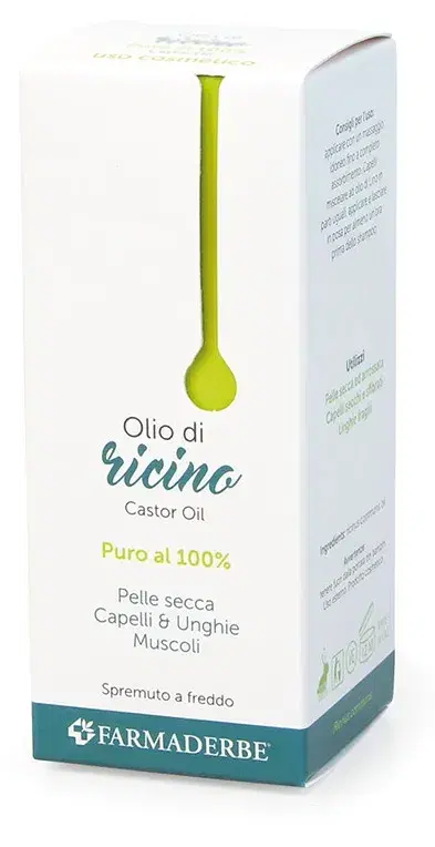 Olio di Ricino per Cura di Pelle e Capelli 100 ml