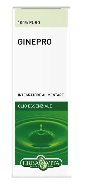 Erba Vita Olio Essenziale Ginepro Integratore Vie Urinarie 10 ml