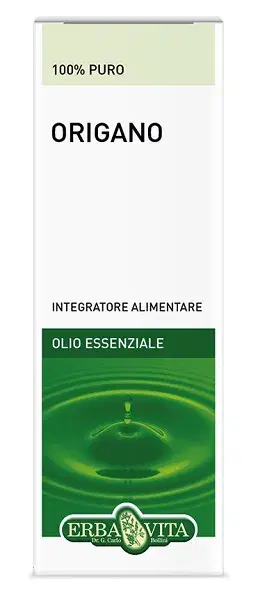 Erba Vita Origano Olio Essenziale per il Benessere Gastrointestinale 10 ml